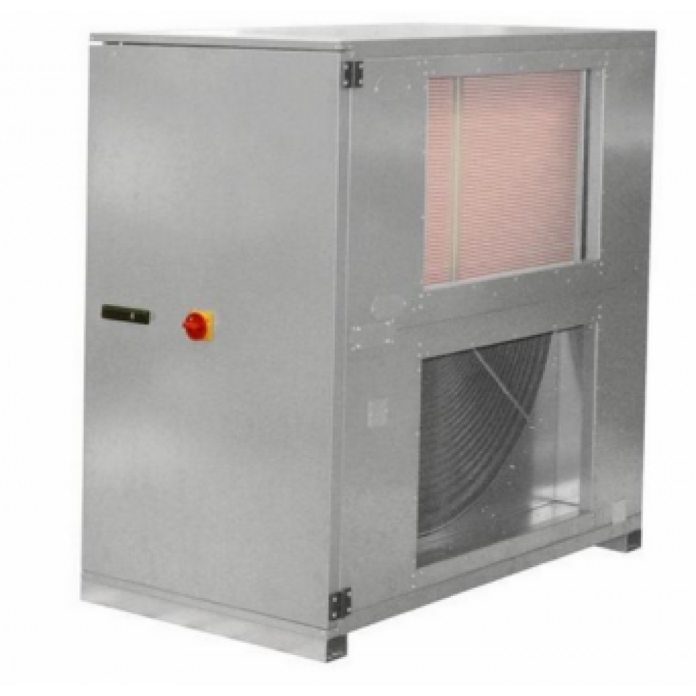               ПРИТОЧНО-ВЫТЯЖНАЯ УСТАНОВКА С РОТОРНЫМ РЕКУПЕРАТОРОМ И ВНЕШНИМИ ВЕНТИЛЯТОРАМИ        