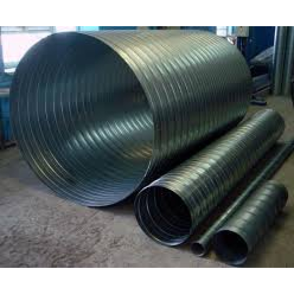               ВОЗДУХОВОД СПИРАЛЬНО-НАВИВНОЙ ИЗ ОЦИНКОВАННОЙ СТАЛИ        