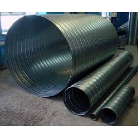               ВОЗДУХОВОД СПИРАЛЬНО-НАВИВНОЙ ИЗ ОЦИНКОВАННОЙ СТАЛИ        